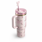 Stanley x LoveShackFancy Holiday Quencher | 40 OZ – Pink
