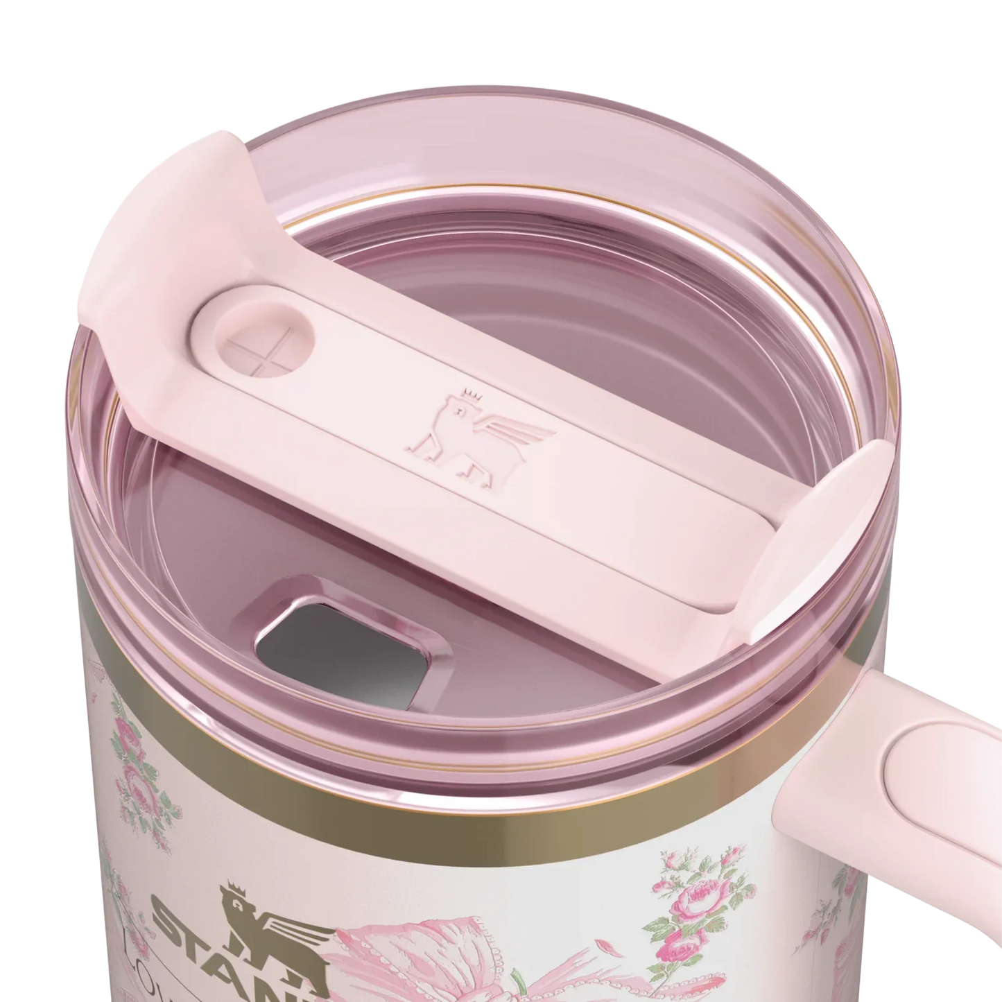 Stanley x LoveShackFancy Holiday Quencher | 40 OZ – Pink