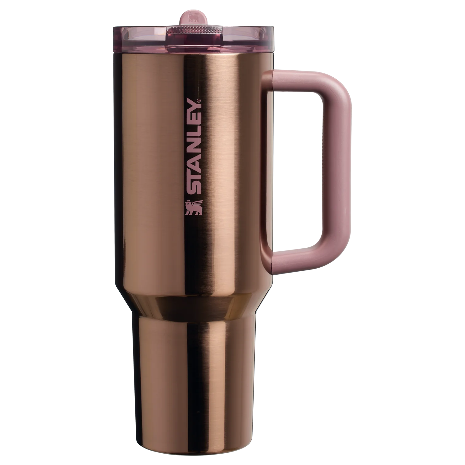 Stanley Quencher ProTour Flip Straw Tumbler | 40 OZ – Polished Rose Gold