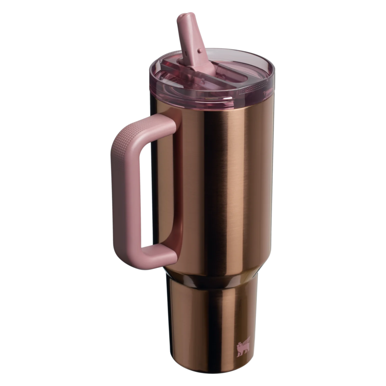 Stanley Quencher ProTour Flip Straw Tumbler | 40 OZ – Polished Rose Gold