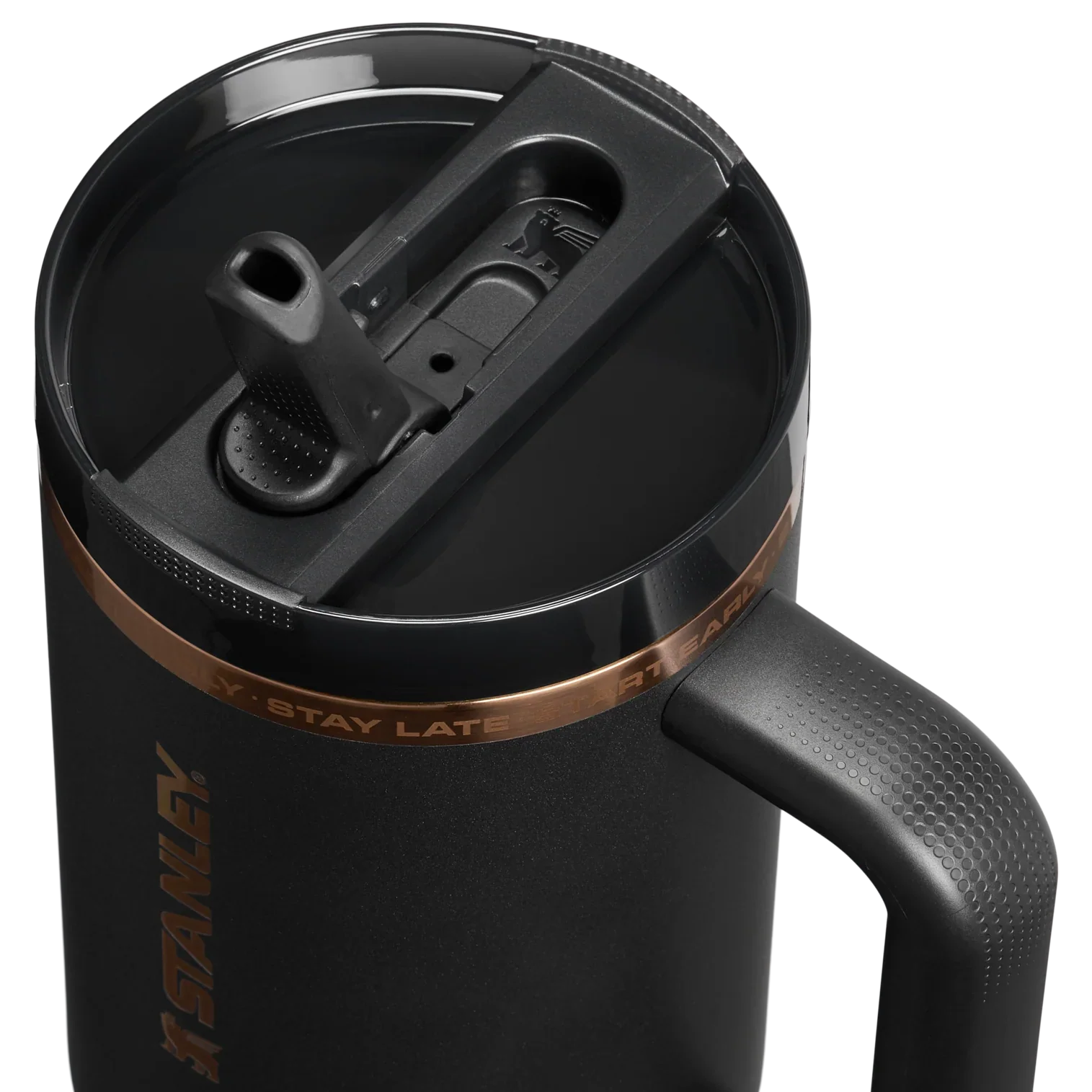 Messi x Stanley Quencher ProTour Flip Straw Tumbler | 40 OZ – GOAT Black