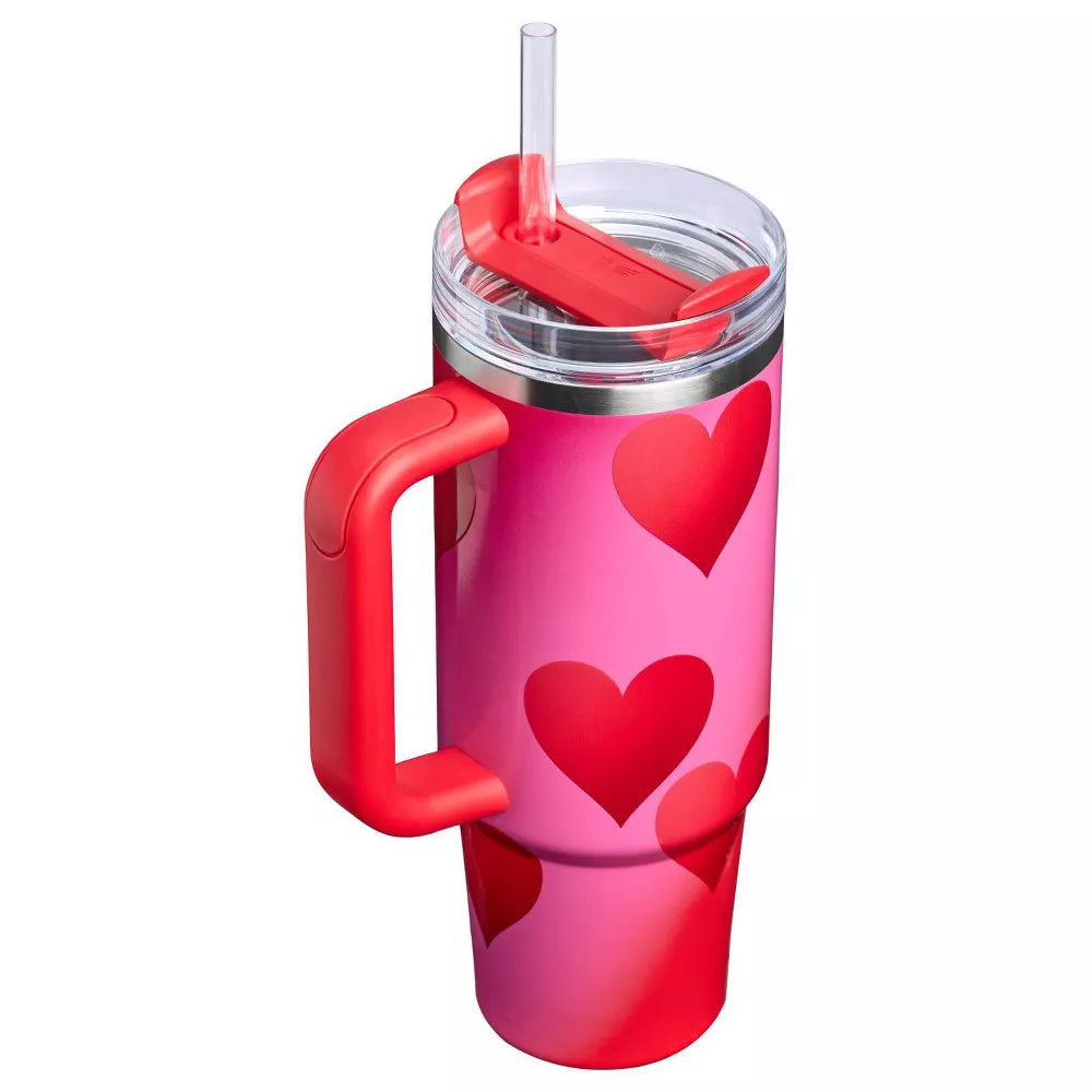 Stanley Quencher H2.0 FlowState™ Tumbler | 40 OZ – Rouge Heart Gradient
